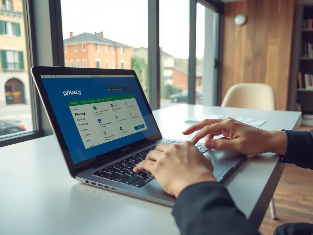 Controllo privacy dal dispositivo